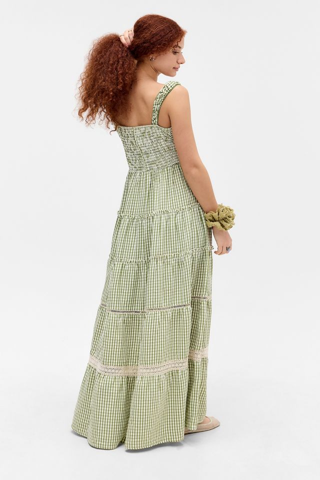 Daisy Street Check Milkmaid Dress #3