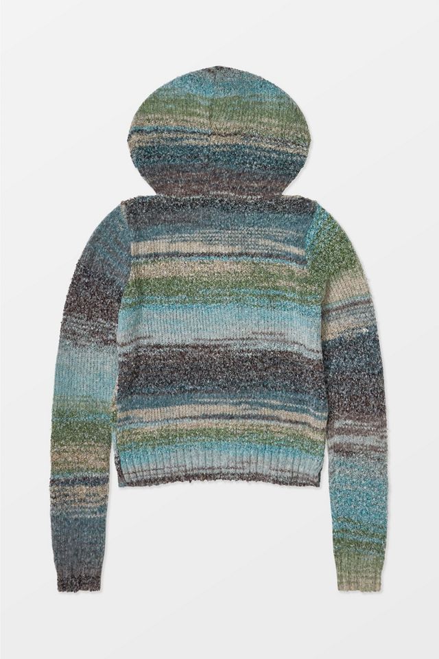 Daisy Street Space Dye Knit Hoodie #7