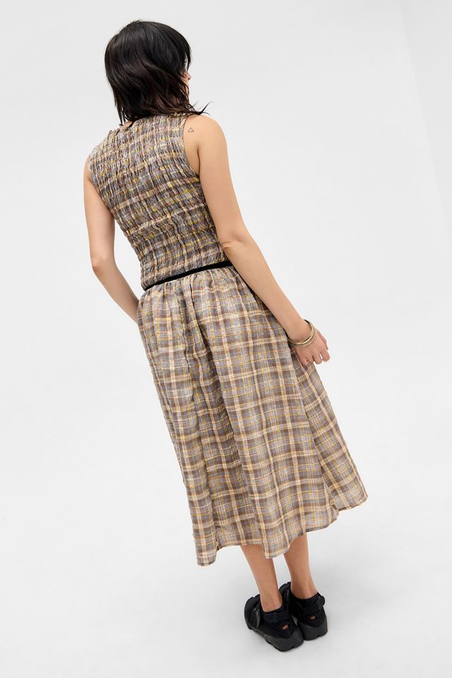 Daisy Street Vestido Midi a Cuadros Nola #3