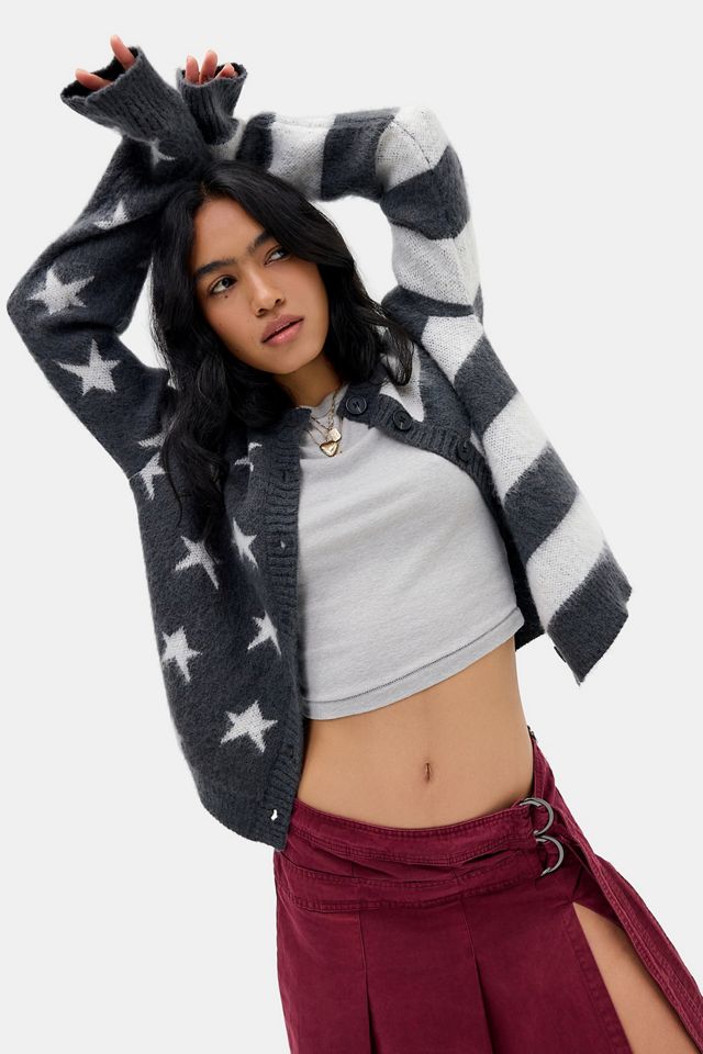 Daisy Street Grey Firestarter Cardigan #1