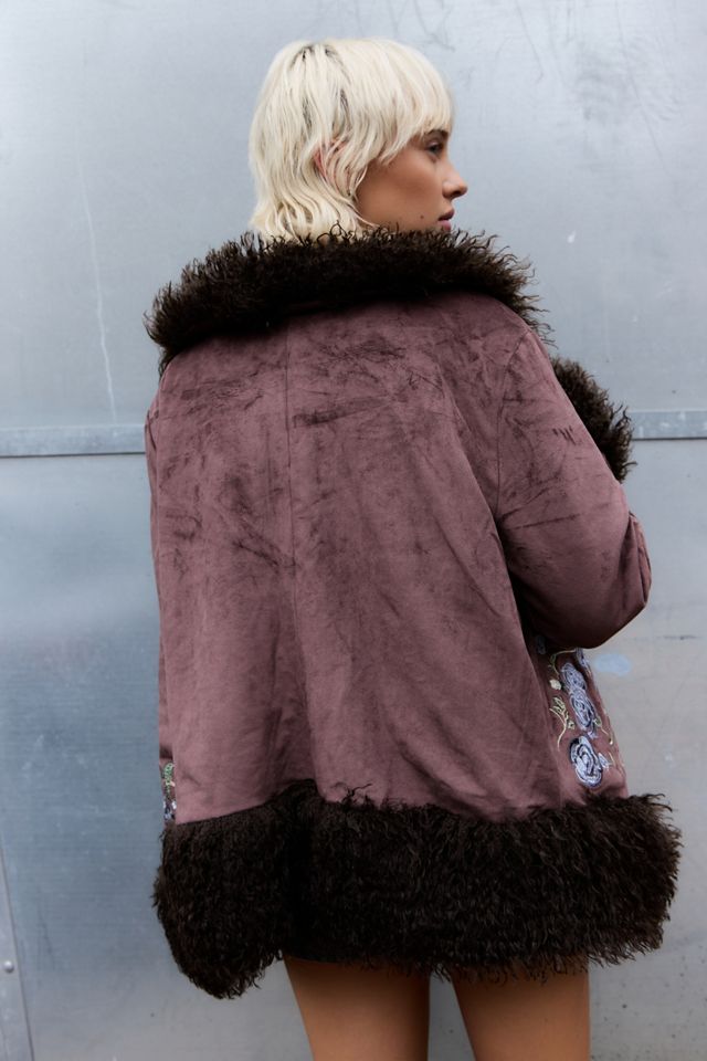 Daisy Street Embroidered Penny Lane Jacket #2