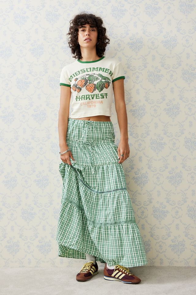 Jupe longue vichy Daisy Street #1