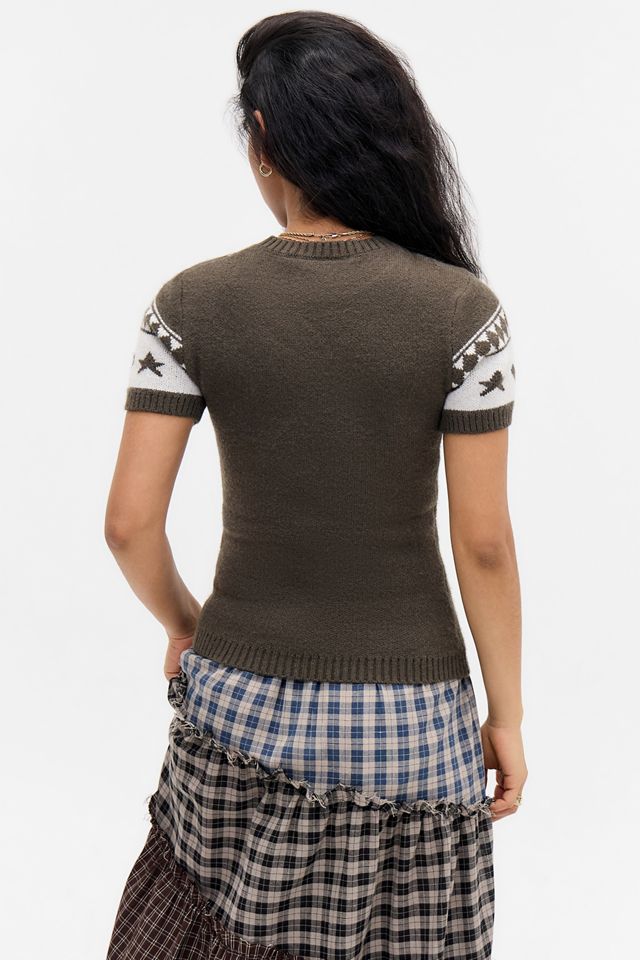 Daisy Street Dusk Echtes Strick-Baby-T-Shirt #3