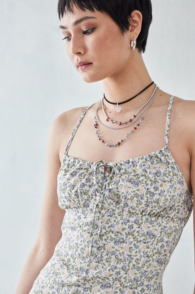 Vestito Midi Floreale con Schiena Incrociata Daisy Street #3