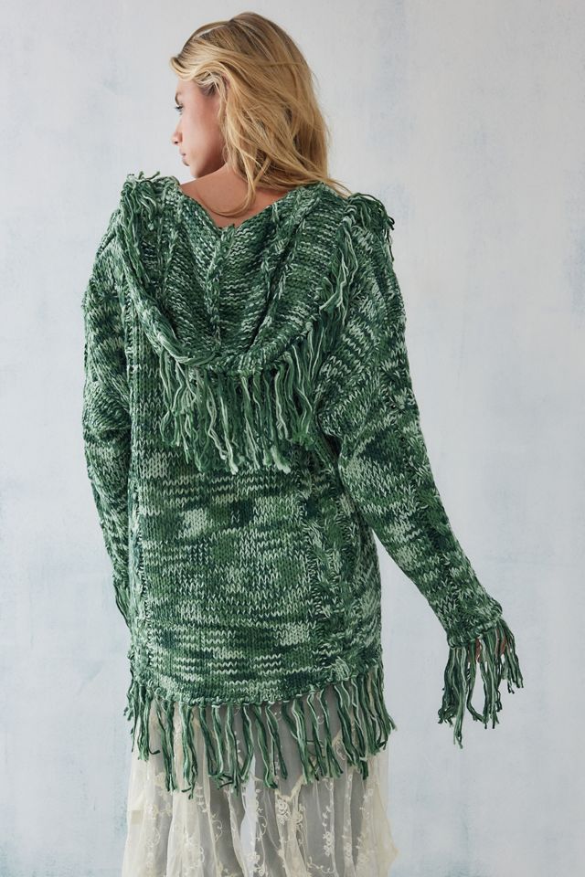 Daisy Street Cardigan Shaggy Knit #3