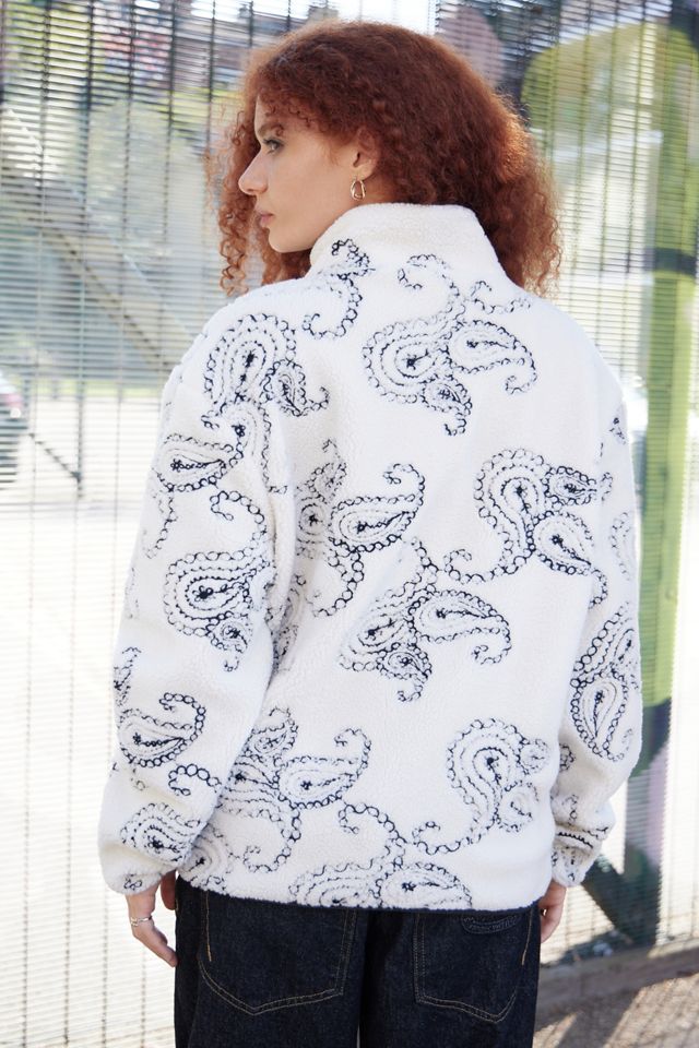 Daisy Street Borg Paisley Jacke #3