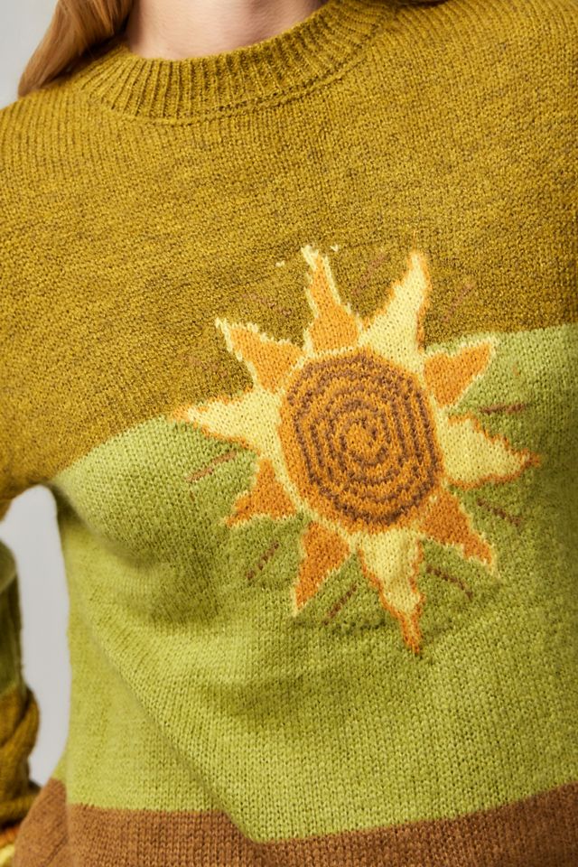 Pull Soleil Intarsia Daisy Street #1