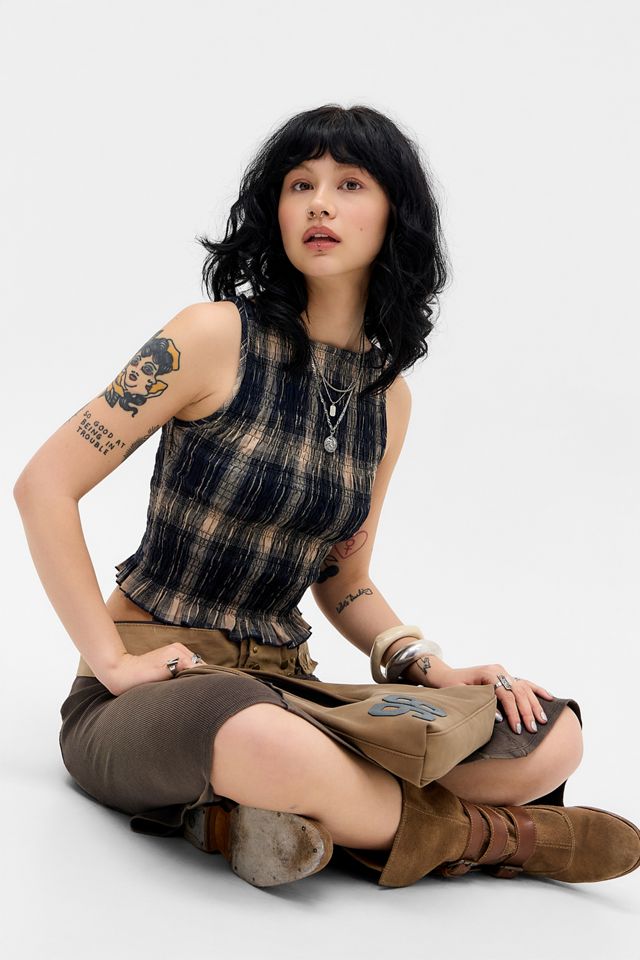 Daisy Street UO Exclusive Shirred Top #2