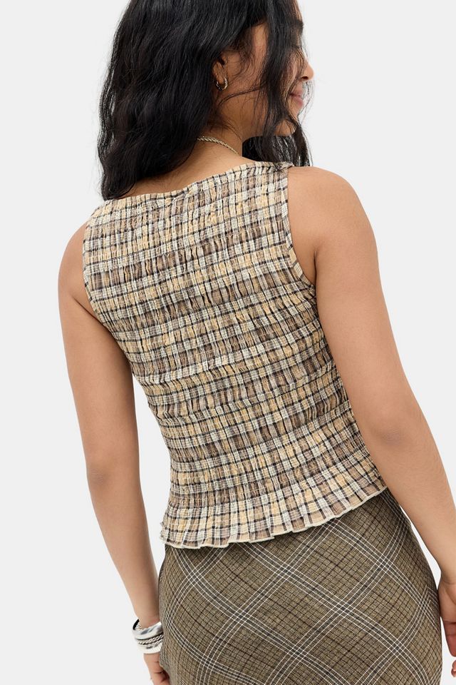 Daisy Street UO Exklusives Gerafftes Top #3