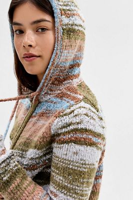 Daisy Street Zimt Kapuzenpullover
