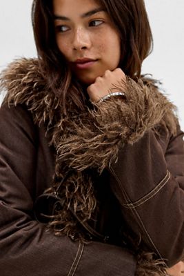 Daisy Street Iris Kunstpelz-Jacke