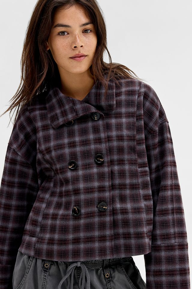 Cappotto corto a quadri Toffee Daisy Street #3