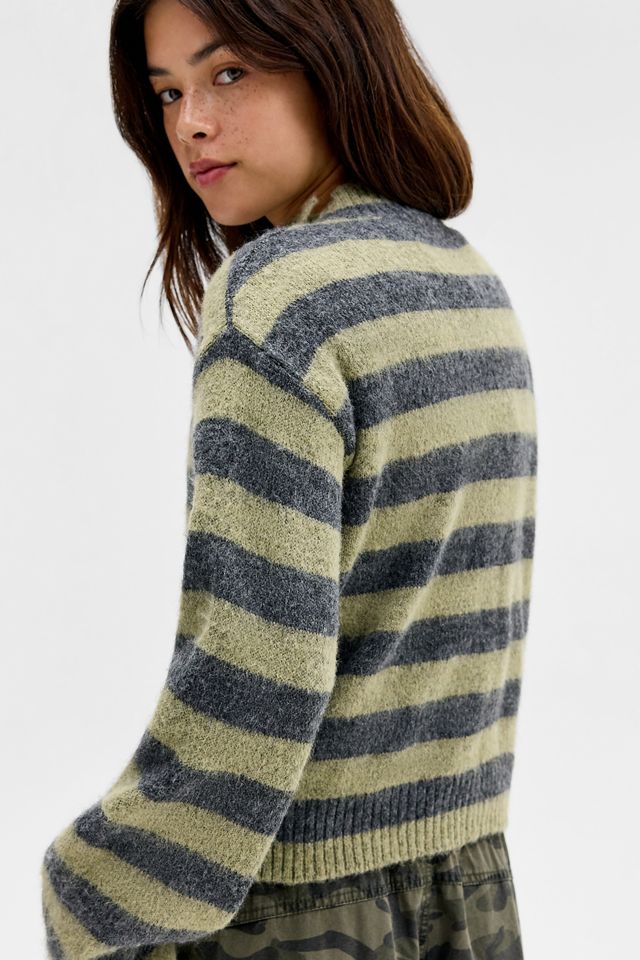 Pull tricoté à rayures avec fermeture éclair Daisy Street exclusif UO #3