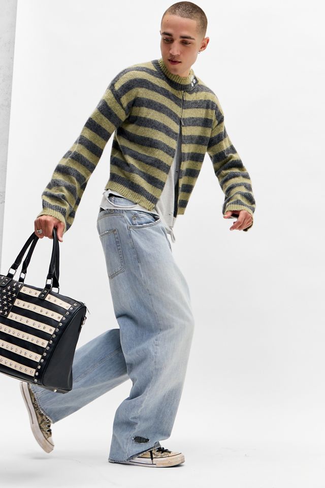 Daisy Street UO Exclusive Maglione in Maglia con Zip a Righe #5