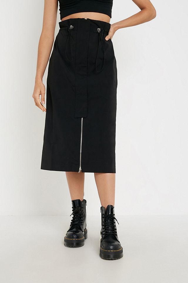 Sean Sheila MA1 Midi Skirt | Urban Outfitters UK