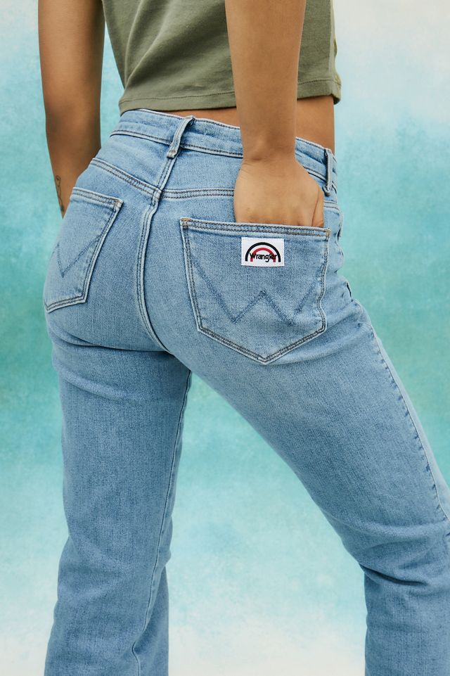 Wrangler Blue Flare Jeans #1