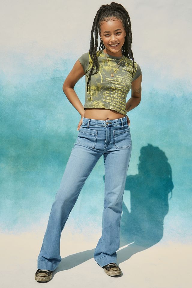 Wrangler Blue Flare Jeans #2