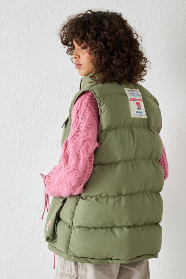 Wrangler on sale puffer vest