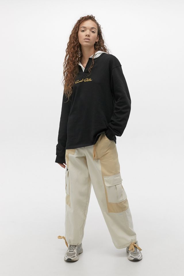 SWEET SKTBS Sudadera con capucha negra dulce suelta #2