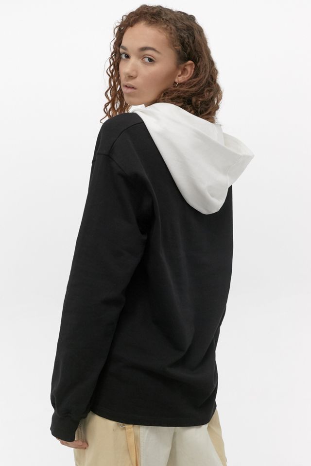 SWEET SKTBS Sudadera con capucha negra dulce suelta #3