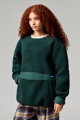 KAVU Port Green Pullover Fleece