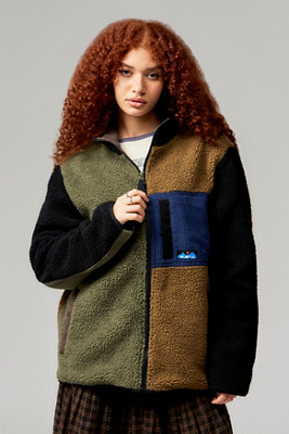 KAVU Men's Wayside Fleece Jacket - Walnut Mountain