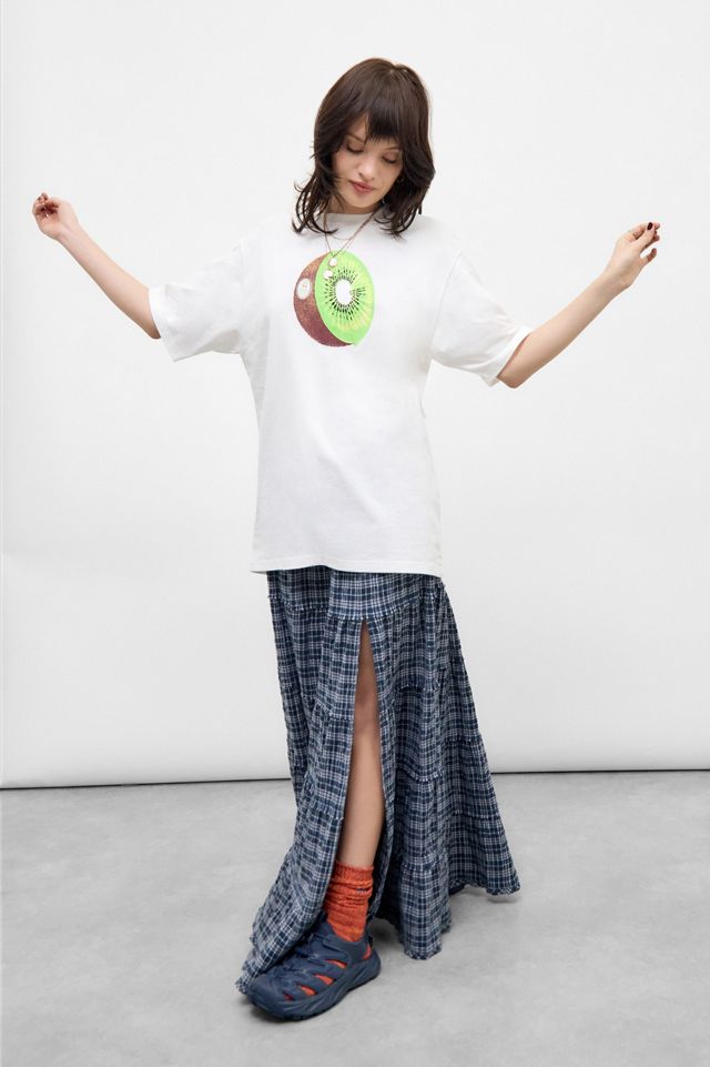 T-Shirt Gramicci Kiwi Bianca #1