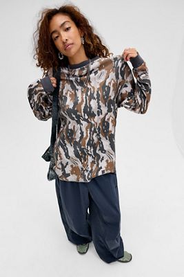 Gramicci Camo Waffle Long Sleeve Tee
