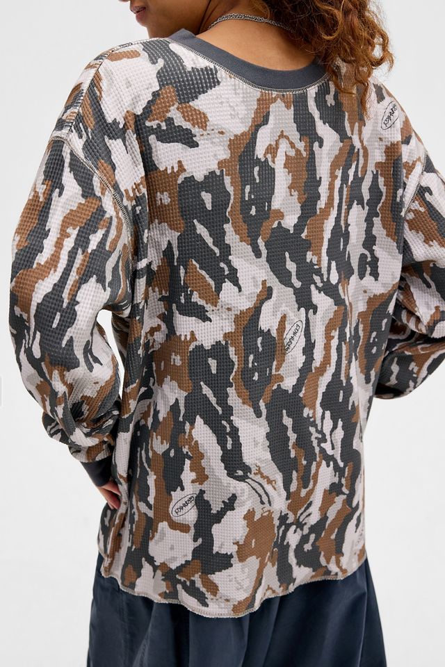 Gramicci Camo Waffle Long Sleeve Tee #3