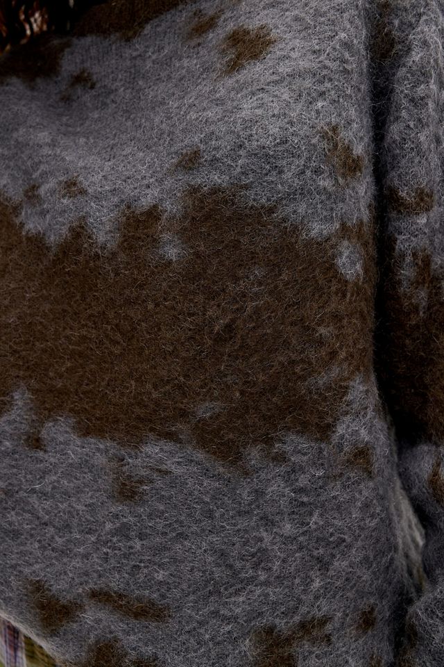 Gramicci Spritzer-Gebürsteter Strickpullover #4