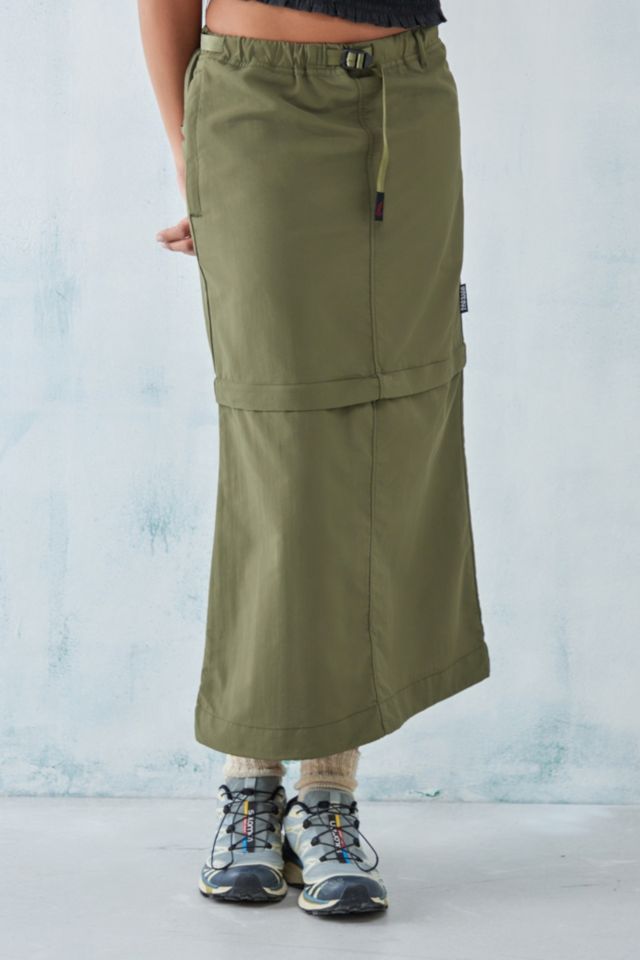 Gramicci Zip-Off Cargo Maxi Skirt | Urban Outfitters UK