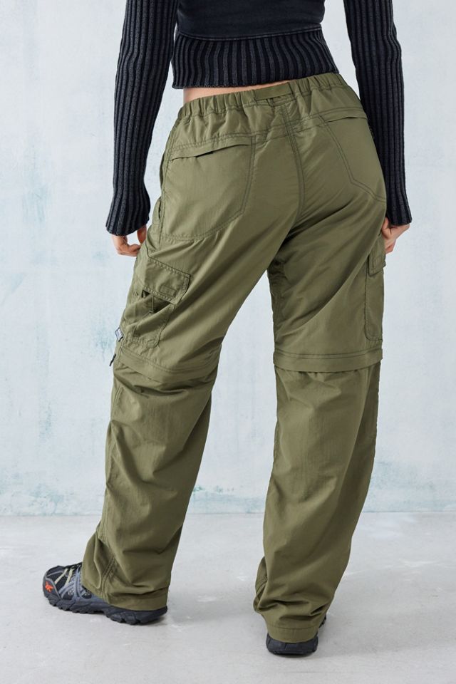 Gramicci Khaki Zip-Off Cargo Pants | Urban Outfitters UK