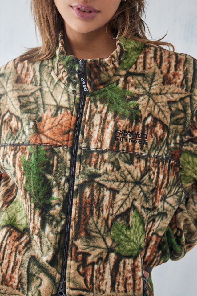 Gramicci Vellón térmico de camuflaje de hoja #2