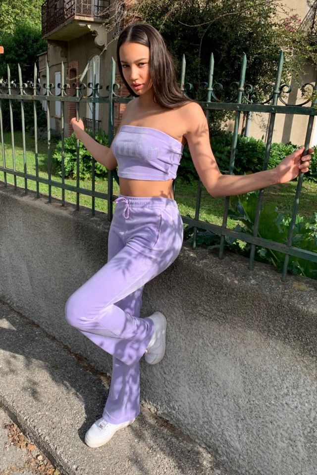 Juicy couture uo best sale exclusive lilac flare joggers