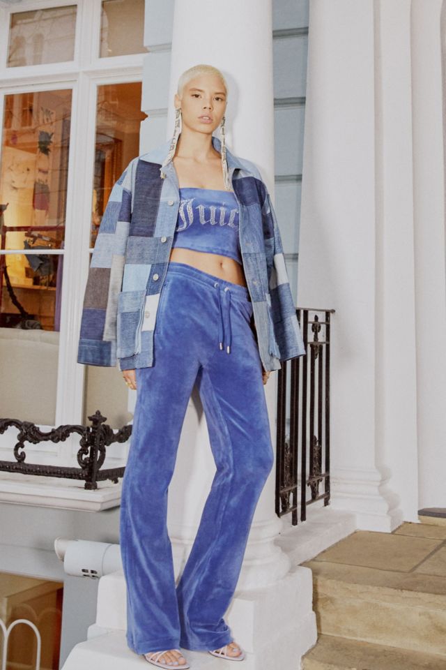 Stylish Blue Flare Joggers by Juicy Couture