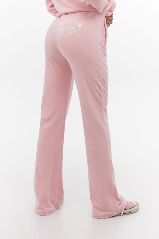 Juicy Couture UO Exclusive Ice Pink Flare Track Pants