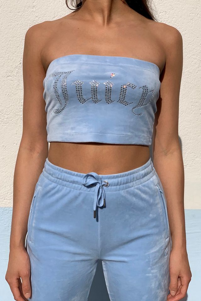 Juicy Couture UO Exclusive Blue Flared Track Pants #3