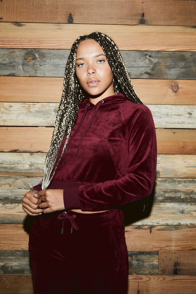 Juicy Couture UO Exclusive Wine Hoodie #2