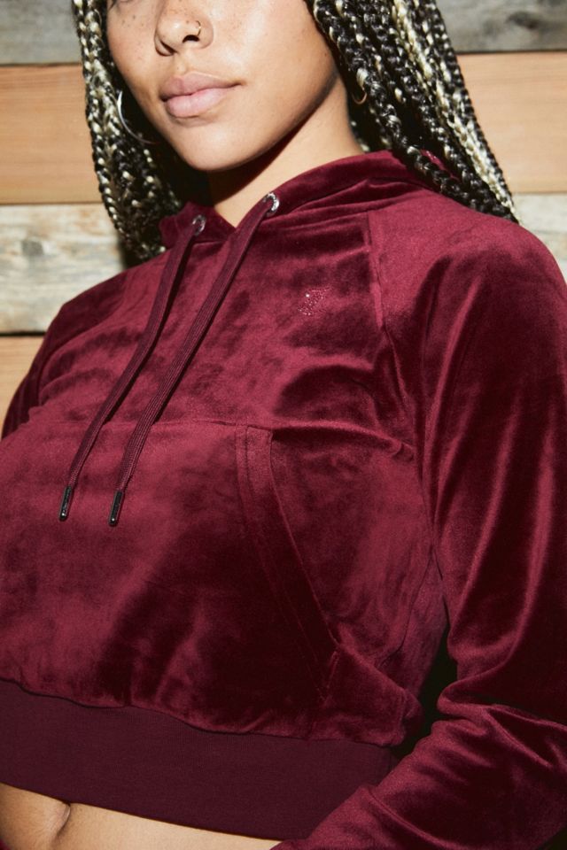 Juicy Couture UO Exclusive Wine Hoodie Urban Outfitters UK