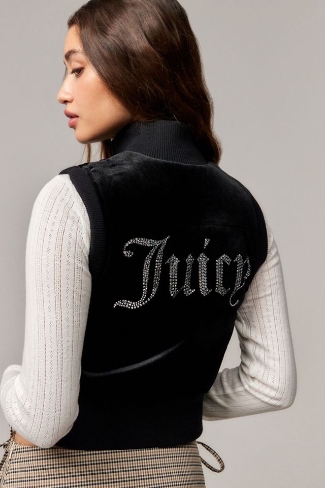 Juicy Couture Thunder Velour Gilet #1