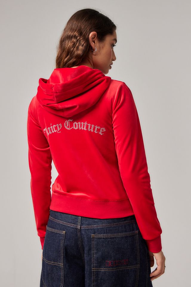 Felpa Juicy Couture fullzip con cappuccio 