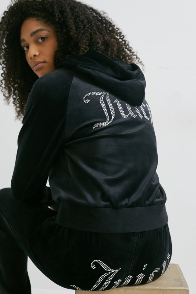 Juicy Couture UO Exclusive Black Hoodie