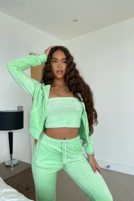 light green juicy couture tracksuit