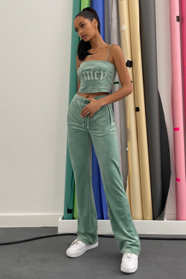 light green juicy couture tracksuit