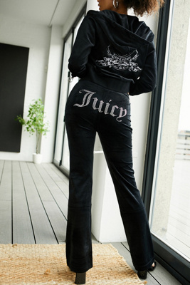 【Juicy Couture】ダイアモンドロゴ 上下セット 海外限定 Black $_12.JPG?set_id=880000500F