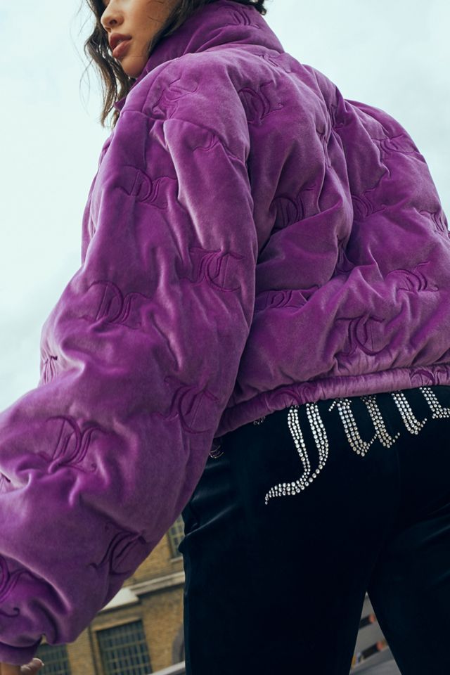 Juicy Couture Madeline Monogram Puffer Giacca #1