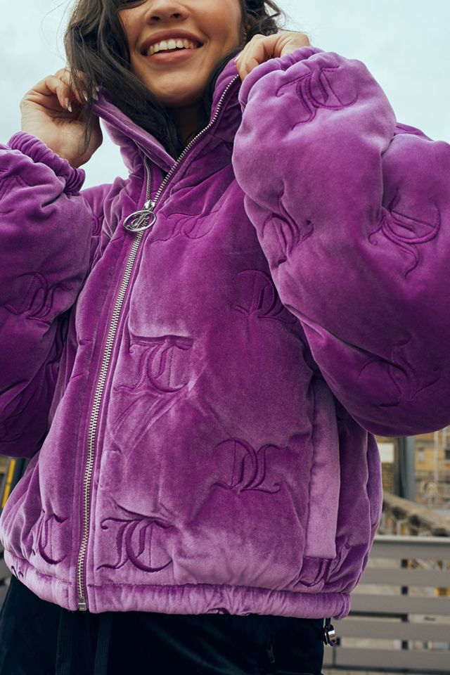 Juicy Couture Madeline Monogram Puffer Giacca #2