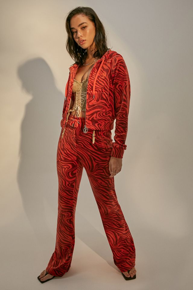 Juicy Couture Cinnamon Printed Zip-Through Hoodie #3