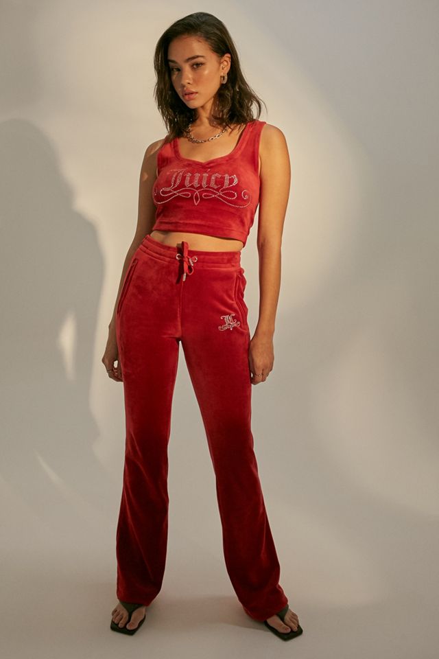Juicy Couture Red Script Top #3