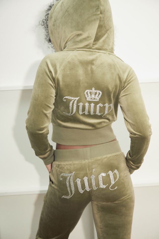 Juicy couture best sale hoodie with crown